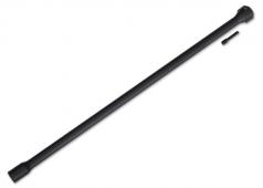 TRX7455 Aandrijfas, center, plastic (zwart) / schroef pin