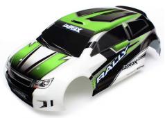 Traxxas TRX7513 Body, LaTrax Rally, green (painted)/ decals