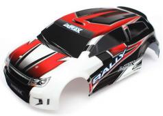 Traxxas TRX7515 Body, LaTrax Rally, red (painted)/ decals