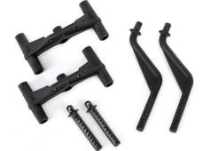 Traxxas TRX7516 Body mounts, front & rear / body mount posts, fr