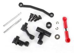 Traxxas TRX7538X Steering bellcranks, servo saver/ spring/ sprin