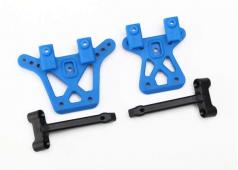 Traxxas TRX7637 Shock tower, front (1), rear (1)/ shock tower br