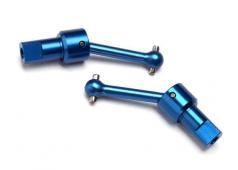 Traxxas TRX7650R Driveshaft assembly, front & rear, 6061-T6 alum