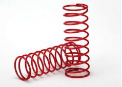 Traxxas TRX7666 Spring, shock (red) (GTR) (0.314 rate) (1 pair)