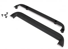 Traxxas TRX7712 Tailgate beschermer / 3x8mm met platte kop schroef (4) X-Maxx tailgate beschermer, invoegen en 3x8mm fla