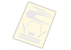 TRX7984 Stickers, hoge zichtbaarheid, wit