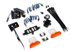 Traxxas TRX8036R LED light set (contains headlights, tail lights, side marker lights, and distribution block)