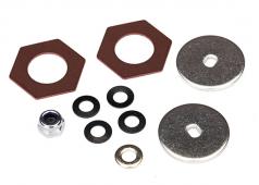 Traxxas TRX8254 Revisie Kit, slipper clutch (stalen schijf (2) / wrijving inzetstuk (2) / 4.0mm NL (1) / veerringen (2))