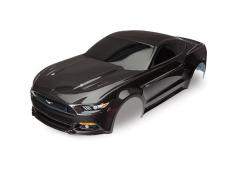 Traxxas TRX8312X Body, Ford Mustang, zwart (geschilderd, stickers toegepast)