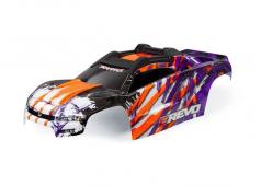 Traxxas TRX8611T Body, E-Revo, purple / raam, grille, sticker met lichtplaat (gemonteerd met voorste en achterste carros