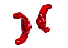 Traxxas TRX9733-RED Caster blocks, 6061-T6 aluminum (red-anodized) (left & right)