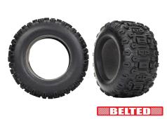 TRX9571 Tires, Sledgehammer (belted) (2)/ foam inserts (2)