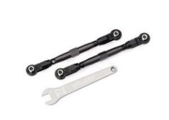 Traxxas Toe links, front (TUBES gray-anodized