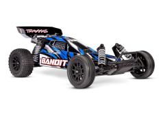 Traxxas BANDIT 1/10 2wd Brushed blauw TRX24254-8-BLUEX