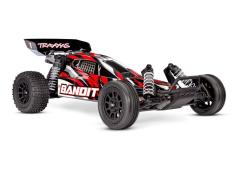 Traxxas BANDIT 1/10 2wd Brushed rood TRX24254-8-REDX