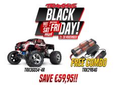 A Traxxas BLACK FRIDAY Traxxas Stampede XL-5 ROOD, incl TRX2984G