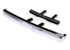 Traxxas TRX8069X BUMPER, FRONT (CHROME)/ BUMPER MOUNT