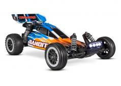 Traxxas Bandit TQ 2,4GHz LED-lampjes (incl. batterij/12v oplader) - Oranje