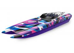 Traxxas DCB M41 Catamaran Raceboot TQi TSM, Paars