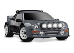 Traxxas Mini Rally VXL Ford RS200 incl battery en USB charger Grijs