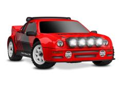 Traxxas Mini Rally VXL Ford RS200 incl battery en USB charger Rood