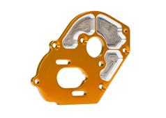 Traxxas TRX9490-ORNG PLATE, MOTOR, MACHINED 6061-T6 ALUMINUM Oranje