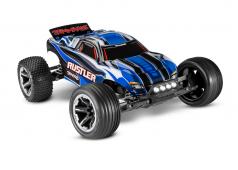 Traxxas Rustler TQ 2,4 GHz LED-verlichting (incl. batterij/oplader) - Blauw