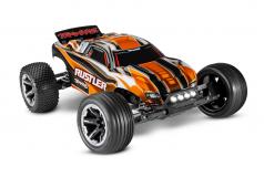 Traxxas Rustler TQ 2,4 GHz LED-verlichting (incl. batterij/oplader) - Oranje