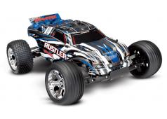 Traxxas Rustler XL-5 electro truggy RTR Compleet TRX37054-1B Blauw
