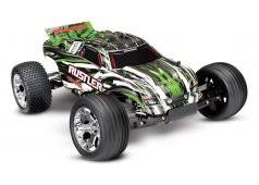 Traxxas Rustler XL-5 electro truggy RTR Groen TRX37054-4GRN zonder Accu en Lader