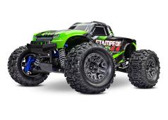 Traxxas STAMPEDE 4X4 BL2-S BRUSHLESS 1/10 SCALE 4WD MONSTER TRUCK TQ 2.4GHZ - GREEN TRX67154-4GRN