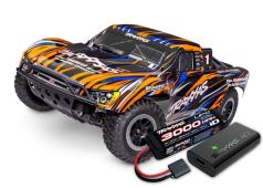Traxxas Slash Brushless BL-2s: 1/10 2WD HD -Orange TRX58334-4ORNG INCL. ACCU EN LADER