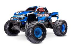 Traxxas Stampede 2WD Brushed incl battery & USB-C charger blauw