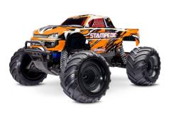 Traxxas Stampede 2WD Brushed incl battery & USB-C charger oranje