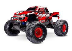 Traxxas Stampede 2WD Brushed incl battery & USB-C charger rood