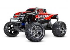 Traxxas Stampede TQ 2,4GHz LED-lampjes (incl. batterij/oplader) - Rood