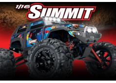 Traxxas Summit 1/16 4WD Monster truck, TRX72054-1 Model 2018 Rock en Roll