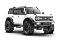 Traxxas TRX-4M 1/18 Scale en Trail Crawler Ford Bronco 4WD Electrische Truck met TQ Wit TRX97074-1WHI