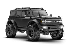 Traxxas TRX-4M 1/18 Scale en Trail Crawler Ford Bronco zwart 4WD Electrische Truck met TQ TRX97074-1ZW