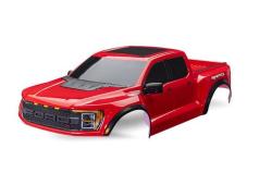Traxxas TRX10112-RED BODY, FORD RAPTOR R, COMPLEET (ROOD)