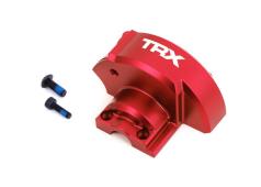 Traxxas TRX10287-RED Cover, tandwiel (rood geanodiseerd 6061-T6 aluminium)