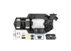 Traxxas TRX10624 Electronics tray/ stuffing tube clamp