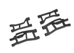 Traxxas TRX10725-BLK  TRX10725-BLK  Black WideMaxx Front Upper & Lower HD Suspension Arms