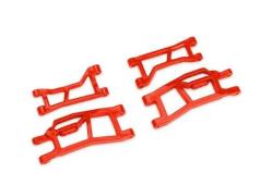 Traxxas TRX10725-RED Red WideMaxx Front Upper & Lower HD Suspension Arms
