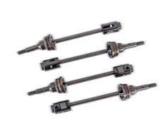 Traxxas TRX10789X Aandassen, stalen constant-velocity (gemonteerd), voor of achter (4) / aandrijf cups (4) / schroefpinn