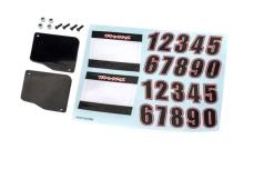Traxxas TRX10813 Number Plates (L&R)