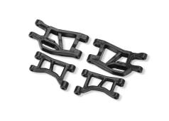 Traxxas TRX10831 Black Front Upper & Lower Suspension Arms (L&R)