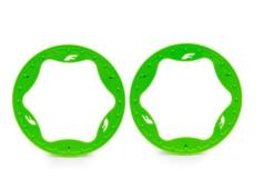 Traxxas TRX10948-GRN  TRX10948-GRN  Beadlock rings, rear, green (4.3") (2)