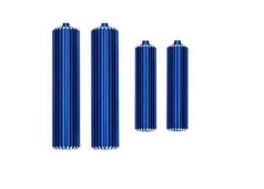 Traxxas TRX10966-BLUE Reservoirs, shocks (6061-T6 aluminum, blue-anodized) (front (2), rear (2))