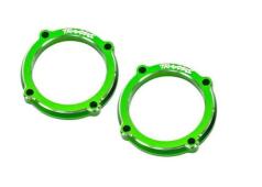 Traxxas TRX10969-GRN Retainer, LED light pod (green-anodized 6061-T6 aluminum) (2)